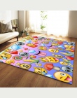 Nowoczesne kolorowe dywan sypialnia pokój zabaw dla dzieci zagraj w dywan flaneli Memory Foam powierzchnia dywaniki duży dywan d