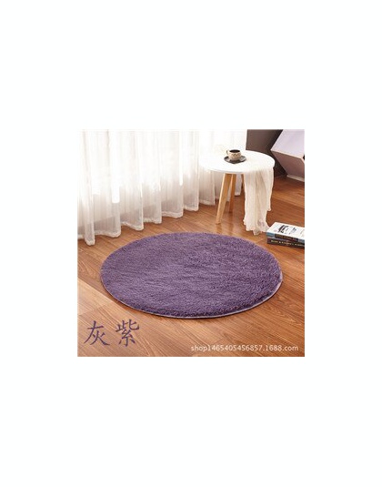 Microfine okrągły nowoczesny miękki dywan Nordic dzieci dywan kryty salon dywan sypialnia poza tym dziecko pokój maty salon 2019