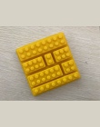 1 sztuk cegła Lego bloki w kształcie prostokątne DIY czekolady formy silikonowe taca na kostki lodu narzędzia ciasto kremówki fo