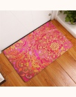 BeddingOutlet czeski Mandala kwiat dywan poliester dywan antypoślizgowe wycieraczka podłogowa do sypialni łazienka kuchnia drzwi