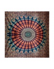 Indyjski gobelin Mandala gobelin Hippie strona główna dekoracyjne Bohemia joga mat obrus poliester Hippie Mandala gobelin 1 Pc