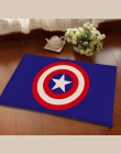 RFWCAK wysokiej jakości kapitan ameryka Avengers antypoślizgowe maty dywanowe flanelowe dla dzieci pokój Home Decor mata podłogo