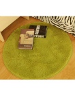 25mm i 45mm pluszowe zagęścić miękkie Shaggy powierzchnia okrągły dywan dywan do salonu sypialnia podłoga mata odporność na pośl