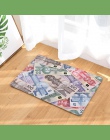 Nowy kryty pieniądze drzwi maty antypoślizgowe wycieraczki powierzchnia wykładziny i dywany maty podłogowe pokój kuchnia dywan w