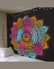 Gobelin Mandala gobelin wysokiej jakości Boho joga mat 200x140 CM poliester Indian Mandala gobelin do wystroju domu