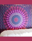 Gobelin Mandala gobelin wysokiej jakości Boho joga mat 200x140 CM poliester Indian Mandala gobelin do wystroju domu