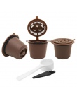 1/3 sztuk nowy wielokrotnego napełniania kapsuła do kawy wielokrotnego użytku filtr do ekspresu do kawy Nespresso filtr do kawy 