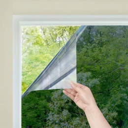Lustro półprzepuszczalne folia okienna prywatności w ciągu dnia statyczne nie samoprzylepna z kontroli ciepła anty UV okno odcie