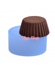 GYL158 3D Cupcake tarta silikonowe formy Cupcake dno formy Cupcake bazy czekoladowe ciasteczka świeca mydło żywicy polimeru glin