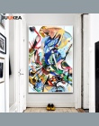Canvas Reprodukcja Malowanie Plakat, Wassily Kandinsky Geometryczne Abstrakcyjne Sztuki, Zdjęcia ścienny Do Salonu, Cuadros Home