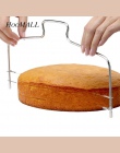 Hoomall 1 PC regulowany drut ciasto krajalnica nogi z tworzywa sztucznego ze stali nierdzewnej DIY ciasto narzędzia do pieczenia