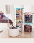 Gospodarstwa domowego przezroczyste plastikowe uszczelnione puszki żywności słoiki kuchenne zbóż ziarna pudełka do przechowywani