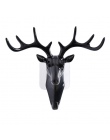 Deer Head zwierząt samoprzylepne odzież stojaki na stojaki wieszak wieszak Cap wystrój pokoju pokaż ściany torba klucze przyklej