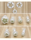 33 sztuk/zestaw z tworzywa sztucznego kwiat kremówka ciasto dekorowanie narzędzia tłoczek do wyrobów cukierniczych Cutter piecze