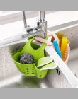 Przyjazne dla środowiska Kitchen Sink gąbka do przechowywania kosz wisi regulowany Snap przycisk typu stojak spustowy kran kosze