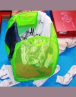 Do prania kosz na bieliznę kosz torba składana do przechowywania siatki pojemnik na zabawki organizacji do przechowywania w domu