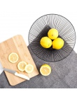 Nordic kreatywny minimalistyczny kosz owoców salon kreatywny owoców kosz spustowy domu żelaza miska na owoce kosz do przechowywa