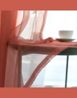 Tiul zasłony 3d drukowane dekoracje kuchenne zabiegi okna amerykańska prosta zasłona do salonu zasłona typu woal pojedynczy Pane