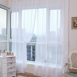 Zasłony zasłona transparentne firany delikatne nowoczesne modne firanka na okno do salonu pokoju