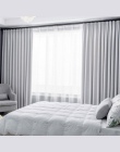 ENHAO nowoczesne Blackout zasłony do salonu zasłony okienne do sypialni dla stałe grube materiał na zasłony zasłony niewidomych 