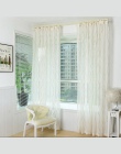 Zagęścić białe zasłony ekrany do salonu balkon zasłony nowoczesne paski zasłony tiulu sypialnia okna Cortinas 377 & 30