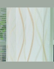 Zagęścić białe zasłony ekrany do salonu balkon zasłony nowoczesne paski zasłony tiulu sypialnia okna Cortinas 377 & 30