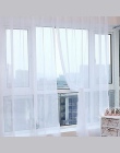 Hoomall 1x2 m przędza zasłony okna tiul zasłony do salonu kuchnia europejski styl okno przesiewowe zasłony Sheer Tulle