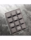 12 nawet kwadratowe formy silikonowe formy czekoladowe ciasto formy czekoladowe galaretki narzędzia do pieczenia K035