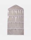 16 kieszenie wyczyść schowek na ubrania torba na bieliznę biustonosz bielizna Rack ochrony brud bakterii poliester wieszak do pr