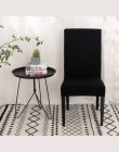 Naturelife jendolity kolor nadruk elastan krzesło pokrywa Anti-brudnej kuchni dekoracyjne poślizgu obejmuje elastyczne ręcznik ś