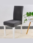 Stały kolory elastyczne Stretch Elastyczna Pokrowca na Krzesło dla Wesele elastyczne wielofunkcyjne meble do jadalni obejmuje Wy