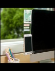 Nowy monitor do komputera ekran naklejki akrylowe karteczki samoprzylepne z otworem do ładowania uchwyt na telefon zakładek „ ho