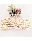 5 sztuk kwiatowy gąbki hak satyna bawełniana płaszcz z podszewką ubrania garsonka wieszaki wieszak na stojaki do suszenia w domu