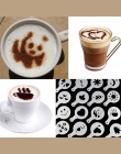 16 sztuk z tworzywa sztucznego Cappuccino kawy pianki w sprayu szablon szablony DIY dekorowanie drukowanie na kawie formy Barist