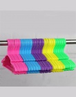 10 sztuk/partia plastikowy wieszak na ubrania suszarka do dla dzieci wieszaki na ubrania dla dzieci skarpety tkaniny odzież susz