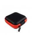 LASPERAL słuchawki zwijane przypadku ze skóry pudełko do przechowywania przenośny organizer na kable USB przenoszenia ciężka tor