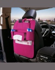 Podróży Multi Pocket torba do przechowywania tylne siedzenie samochodowe do przechowywania organizator kosz na śmieci netto uchw