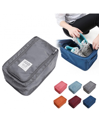 Wygodna torba podróżna do przechowywania Nylon 6 kolory przenośny organizery do sortowania butów etui wielofunkcyjne