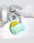 LASPERAL regulowany Snap Sink gąbka regał do przechowywania wiszący kosz łazienka akcesoria organizer do kuchni wiszące uchwyt d