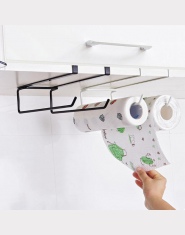 Organizer do kuchni pudełko na chusteczki wiszące toaleta wc uchwyt na papier wieszak na ręczniki kuchnia Drzwi do szafki uchwyt