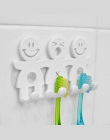 Uśmiech twarz łazienka kuchnia szczoteczka do zębów uchwyt na ręczniki wieszak na ręczniki ścianie Sucker Hook stojak łazienka u