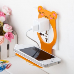 Składany na telefon komórkowy MP3 ładowarka ścienna stojak wspornik do uchwytu stojak do ładowania półka
