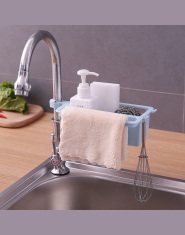 1 PC danie mydło organizer do pędzli Kitchen Sink gąbka stojak do przechowywania kuchnia akcesoria łazienkowe wieszak na ręcznik