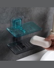1 sztuk łazienka prysznic mydło pudełko do przechowywania naczyń płyta taca gąbka kuchenna Holder Case