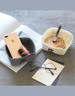 Nowy Nordic style składane kosze do przechowywania DIY biuro tkaniny pojemnik na gruz pulpit sortowanie pudełka woreczki na biżu