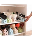 1/5/10 sztuk regulowany organizer na obuwie podwójny stojak na buty do przechowywania przestrzeń Saver buty organizatorzy stojąc
