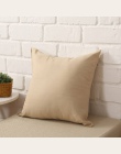 Hot solidna gorąca poszewki na poduszkę proste zwykły dekoracyjne powłoczka na poduszkę domowa produkty do dekoracji Sofa krzesł