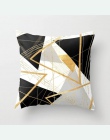 ZENGA geometryczne Nordic poszewka dekoracyjne poduszki rzuć poszewka na poduszkę poliester poszewka na poduszkę Sofa łóżko Posz