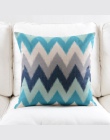 Dla zwierząt Zebra kolor geometryczny poszewka na poduszkę na poduszkę pościel bawełniana poszewka dla dekoracje na sofę do domu