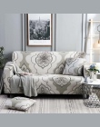 1 pc liść/kwiat kanapa rozkładana okładka bawełna elastyczna Sofa Slipcovers kanapa narożna ręcznik narzuta na sofę Sofa obejmuj